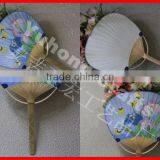 2014 Hot Custom Logo Promotion Branded Paper Fan thumbnail-1