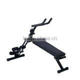 New Vertical Roller Beauty Waist Abdominal Exercise Foldable Machine With Sit up Bench thumbnail-5