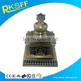 Hot Sale China Ancient Buddhist Decoration Crafts of Metal Bronze Buddha Pagoda thumbnail-2