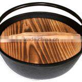 Reliable and Classic Iron Cast Pot NANBU TEKKI With Handmade Made in Japan thumbnail-1