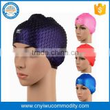 Swim cap silicon print bulk sale swimming hats