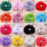 Handmade Shabby Chiffon Flower Clip for Kids Hair Accessories thumbnail-1