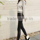 Warm Sexy Artificial Leather PU Female Fleece Pants thumbnail-5