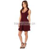 Fashion Long Dresses for Women Sexy Girl Party Wear Western Dress thumbnail-1