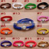 Prince & Princess Letter Charm Bracelets Diy Handmade Alphabet Charms Cord Bracelets With Adjustable Knotted thumbnail-6