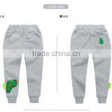 China Supplier Boy Trousers Wholesale100%Cotton Kids Wear Casual Children Embroidery Trouser Pants thumbnail-5