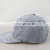 Professional Suede Custom 6 Panel Baseball Cap thumbnail-4