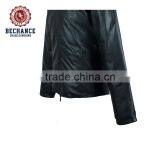 Mens Pu Padded Coat for Winter Outdoor Down Jacket thumbnail-4