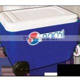 USA Made Igloo Wheelie Cool 38 Roller Cooler - 38 Quarts (53 Can Capacity), Ultratherm Insulated and Has Durable Wheels thumbnail-6