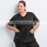 New Style Plus Size Hospital Medical Nurse Uniform Design Scrub Suit Set thumbnail-3