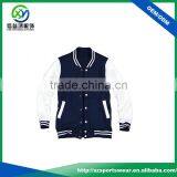Hot Selling Different Color Cotton Stretch Button Up Bomber Jacket Unisex thumbnail-3