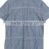 2017 Children Custom Baby Clothes Button up Romper Cotton Jumpsuit Infant Toddler Kids Clothing thumbnail-3