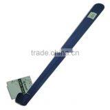 Home Use Blue Color Plastic Handle Shoe Horn