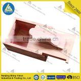 Custom Design Logo Available Fancy Quality Cedar Wood Box for Shoe Care Products thumbnail-6