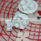 2017 Hot Search 3 Pcs/Set Hydrangea Fondant Cake Decoration Sugar Flower Craft Plunger Cutter Flower Mold for Baking Cakes thumbnail-2