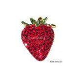 Sell Strawberry Brooch thumbnail-1