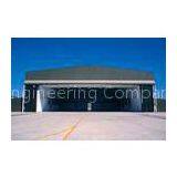 Custom Dip Galvanized, Wide Span Steel Aircraft Hangar Buildings And Airport Terminals thumbnail-1
