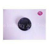 6oz PS Material Flat Coffee Cup Cover Black Color Diameter 69mm