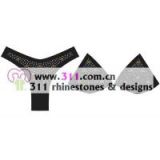 311 underwear hot-fix heat transfer rhinestone motif design 1