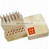 Mini Color Pencils in Wooden Box thumbnail-1