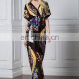 5062# 2017 New Design Ladies Butterfly Abaya Bohemian Summer Long Maxi Plus Size Beach Dress For Women Fashion Clothing thumbnail-3