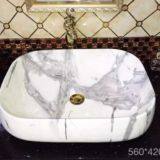 Fancy Bathroom Square no Hole New Colorful Design Ceramic Art Basin Hand Color Wash Basin