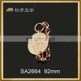 zinc alloy material logo metal zipper pull,decorative zipper puller