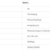 KAL018 C94 USB C to Lightning Data Cable PD Fast Charger TPE Molding Bend Test 15000 Times