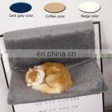 Wholesale Luxury Elegant Modern Outdoor Princess Wicker Felt Felted Wool Bamboo Cave Radiator Soft Furniture Cat Scratcher Bed thumbnail-2