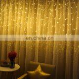 LED Curtain Icicle String Light 4m 96Leds Christmas Garland 110V 220V thumbnail-3