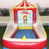 3pcs Inflatable Stalls Game Packages Active Fun Carnival Games Basketball Toss Shooting thumbnail-2