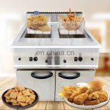 Cooking Range 2 Tank 2 Basket Gas Fryer With Cabinet thumbnail-6