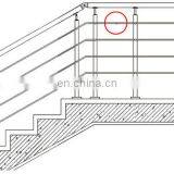 Stainless Steel Handrail Connector Bar Holder thumbnail-5