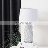 Корейская изысканная керамическая настольная лампа в антикварном стиле для декора гостиницы и спальни, белая письменная лампа