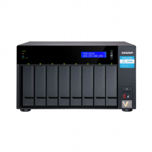 QNAP TVS-872N-i3-8G 8 Bay High-Performance 4K Hardware transcoding NAS with Intel Core i3 and One 5 GbE Port (TVS-872N-I3-8G)