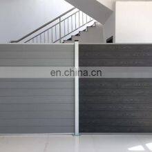 Easy Easy Installation Waterproof 1.8m*1.8m(6ft) DIY Eco-friendly Wood Plastic Composite Panel With Aluminum Wpc Fence thumbnail-4