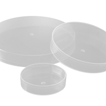 Clear End Cap for Thin Plastic Acrylic Packaging Tube PCC Series thumbnail-2