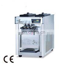 Вертикальный аппарат для приготовления мягкого мороженого (три вкуса) (с сертификатом CE) 3 вкуса