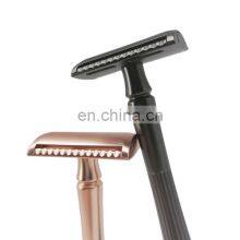 Professional Factory Rasierhobel Safety Bamboo Metal Razor Handle With Wholesale Price thumbnail-3
