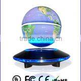 2014 New Promotional Products Novelty Items Magnetic Floating Globe With Blinking LED