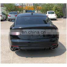 A5 or Sline 5 Rear Bumper With Diffuser for Audi A5 S5 RS5 Rear Bumper With Diffuser 2016 2017 2018 2019 thumbnail-5