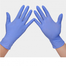 Violet Blue Disposable Nitrile Powder Free Medical Examination Gloves thumbnail-3