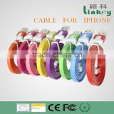 DongGuan New Style noodle micro usb data cable for Samsung