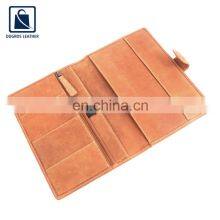 Wholesale Supplier of Best Quality Nickle Fitting Chairman Lining Material Genuine Leather Journal Notebook thumbnail-5