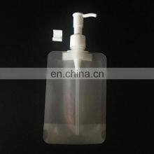 Custom Print Liquid Packaging Mylar Spray Refill Pouch Clear PET Stand up Plastic Spray Bottle for Clean thumbnail-3