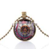 30mm Steampunk Necklace Retrospective Bronze Pendants Cheap Price thumbnail-3