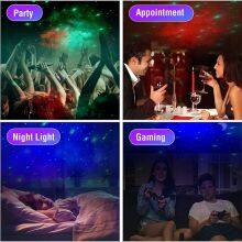 3 in 1 LED Starry Sky Projector Night Light Projector Ocean Wave Music Laser Starry Sky Projector thumbnail-3