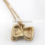 2015 New Product Cute Bowknot Pendant Necklace China Jewelry Wholesale thumbnail-6