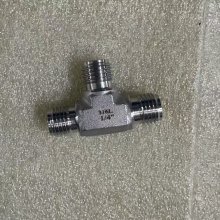 VCR Male Thread Tee Fitting With Standard Compliant for Industrial Use thumbnail-1