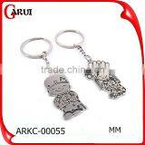 Wholesale Custom Keychains Wedding Invitation Wedding Gif Couple Key Chain thumbnail-1